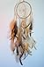 INCENSELABS Double Handmade Dream Catcher, Two Circles, one Measures 4.5” and The Other one is 2”; Followed by a 20 to 22-inch Feather String