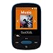 SanDisk 8GB Clip Sport MP3 Player, Blue - LCD Screen and FM Radio - SDMX24-008G-G46B