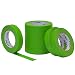 8pk 1" x 60yd STIKK Green Painters Tape 14 Day Easy Removal Trim Edge Finishing Masking Tape (.94 in 24MM) primary
