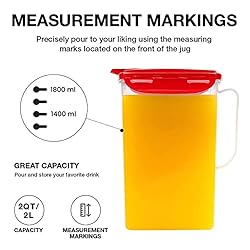 LocknLock Aqua Fridge Door Water Jug with Handle