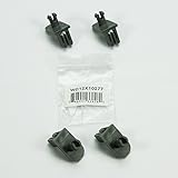 OEM GE Dishwasher Lower Rack Roller Wheel Stud Axle ERWD12X10277 (4-Pack)