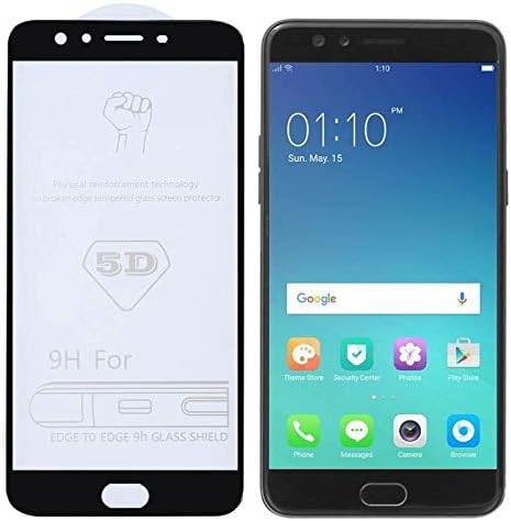 XHC Screen Protector Film 9H 5D Full Glue Full Screen Tempered Glass Film for Oppo F3 Plus Tempered Glass Film