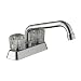 Glacier Bay Aragon 4 in. Centerset 2-Handle Laundry Faucet in Chrome