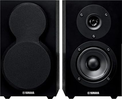 Yamaha ns-bp150 30 W schwarz Lautsprecher – Lautsprecher (XLR, 2.0 Kanal mit Draht, 30 W, 55 – 38000 HZ, schwarz)