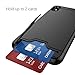 Teelevo Wallet Case for iPhone Xs Max - Dual Layer Case, Black, Size No Size