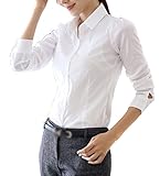 SiikWorld Women's Solid Color Slim Fit Shirts