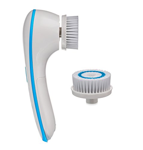 Spin Spa Cleansing Facial Brush with 2 Cleansing Attachments