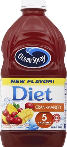 OCEAN SPRAY® DIET CRAN-MANGO™ CRANBERRY MANGO JUICE DRINK, 64 FL OZ BOTTLE (PACK OF 1)
