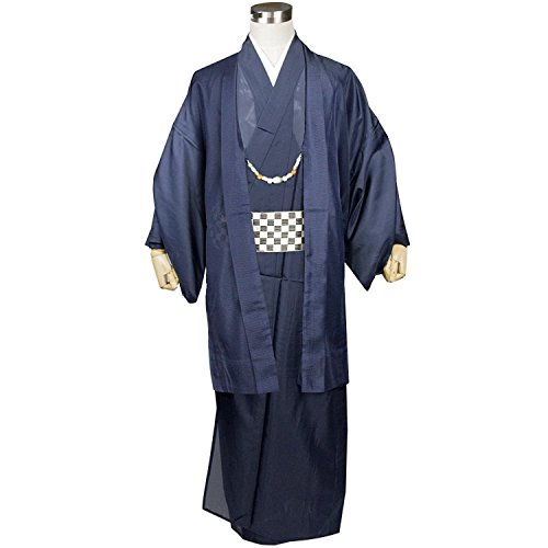 KYOETSU Men's Japanese Haori Jacket Komaro Kimono Summer Washable