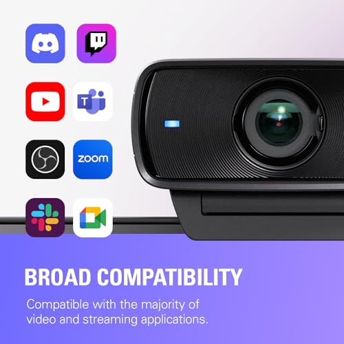 Elgato Facecam MK.2 – Premium Full HD Webcam for Streaming, Gaming, Video Calls, Recording, HDR Enabled, Sony Sensor, PTZ Control – works with OBS, Zoom, Teams, and more, for PC/Mac
