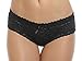 Sofishie Sexy V-Back Open Crotch Panties - Black - Small