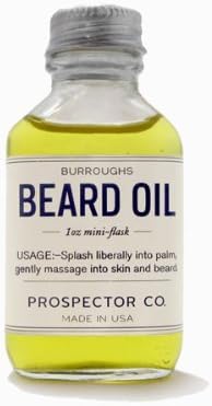 Prospector Co. Beard Oil 1oz Mini Flask - (3 Pack)