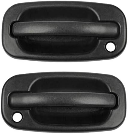 Andifany 2Pcs Exterior Outer Door Handle Textured Finish Front Left and Right Side for Chevy Gmc