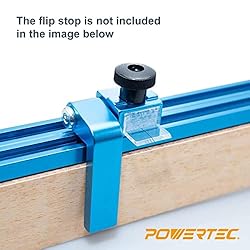 POWERTEC 71331 Universal T-Track Left to Right