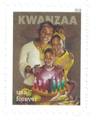 USPS Kwanzaa 2018 Forever Stamps - Sheet 20
