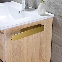 Taozun Gold Hand Towel Holder, Adhesive Towel Rack