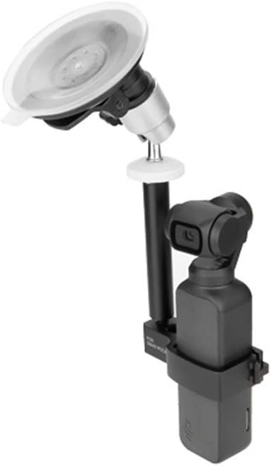 Hooshion Mount Bracket for Car Sucker for DJI Osmo Pocket,Gimbal Extension Module Holder Parts,Vehicle Window Suction Cup Mounting Adapter Converter