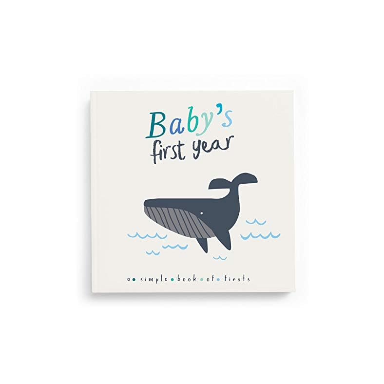 Lucy Darling Little Captain Baby Memory Book – First Year Journal Album To Capture Precious Moments – Milestone Keepsake…