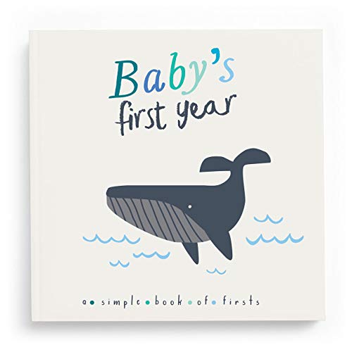 Lucy Darling Little Captain Baby Memory Book – First Year Journal Album To Capture Precious Moments – Milestone Keepsake…