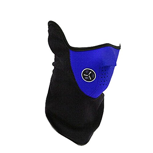 Cycling mask Motorcycle Mask Dust Wind Protective Armor Face Gear Blue - Thumbnail 2