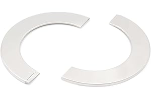 YAIITAN Wall Split Flange, Stainless Steel Round Escutcheon Plate for 4"/101mm Diameter Pipe, Pack of 3 (101mm/4.00'')