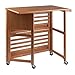 Winsome Radley Kitchen Cart, Light Oak