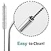 Stainless Steel Reusable Metal Straws -Portable Food Grade 4 Pack 8.5 inch