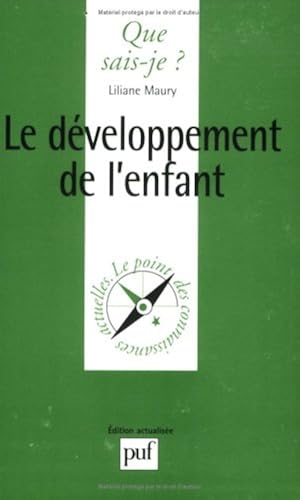 Download Le Développement de l'enfant PDF