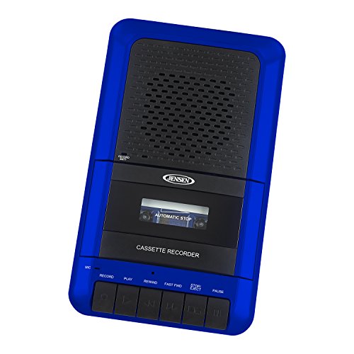 Jensen-MCR-100SB-Portable-Shoe-Box-Cassette-RecorderPlayer-Voice-Recorder-Built-in-Speakers-Microphone-Power-Adapter-Included-Limited-Edition-Model