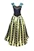 Cokos Novelty Women’s Coronation Princess Dress Deluxe Costume, Medium, Olive Green