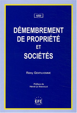 Démembrement de propriété et sociétés