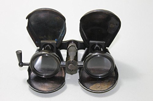 Arsh Nautical Kelvin & Hughes London 1917 Brass Opera Glasses Pocket Folding Binocular D