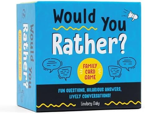 Would You Rather? Junior: Family Card Game: Laugh-Out-Loud Fun for