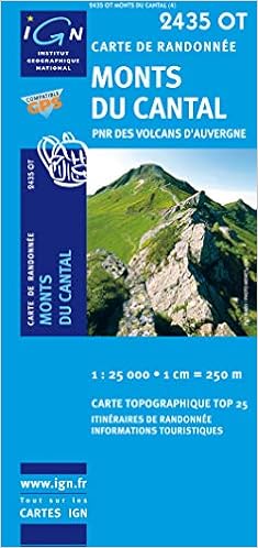 Amazon Fr Monts Du Cantal Pnr Des Volcans D Auvergne Gps Ign 2435ot Ign Livres