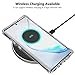SKYLMW Galaxy Note 10 Plus Case,Note 10+ 5G Cover,Dual Layer Shockproof Hybrid Soft TPU & Hard Plastic High Impact Protective Cases fit Galaxy Note 10+ 2019 for Women/Men/Girls/Boys,Clear