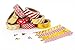 8 Rolls Washi Tape Set Gold and Red Decorative Masking Tape for Craft Scrapbooking Gift Wrap (Gold)