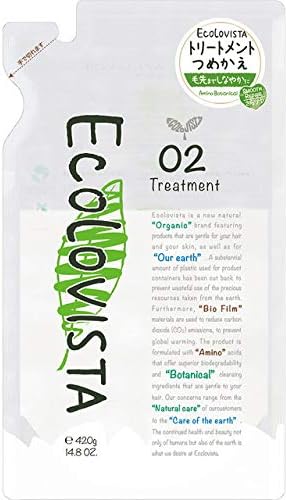 ECOLOVISTA Treatment Refill Smoothy Pair 420G