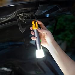HOTO Flashlight Lite, Zoomable, LED, USB-C