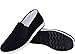 APIKA Chinese Traditional Old Beijing Shoes Kung Fu Tai Chi Shoes Rubber Sole Unisex Black (CHN39 (US:Men 7/Women 8.5))