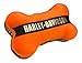 Harley-Davidson Plush and Canvas Bone Dog Toy with Motor Sound | 7-Inches