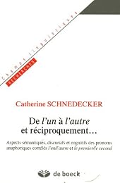 De l'un à l'autre et réciproquement
