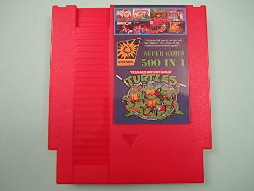 500 Games in 1 Game Cartridge