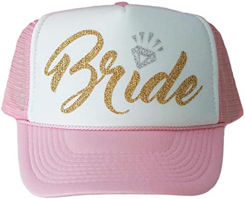 Bachelorette Party Bride Tribe Mesh Trucker Snap Back Hat