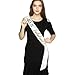 ADBetty 40th Birthday Sash Fabulous 40 Sash 40th Birthday Party Supplies (White)