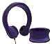 Kidrox Wired Kids Headphones, Volume Limited with Padded Cushions and Removable Size-Adjuster, Safe for Children (Purple)