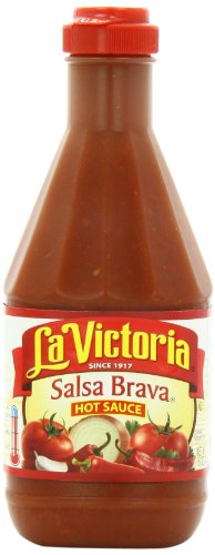 La Victoria Salsa Brava Red Hot Sauce, 15 Ounce