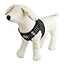 BINGPET BB5004 Polka Dot Soft Vest Dog Puppy Pet Harness Adjustable - Black