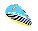 Le Petit Tennis - Tennis Racquet Thermo Cover Bag 3 Pack Bag Blue-yellow (For Ages 2-3-4-5-6)