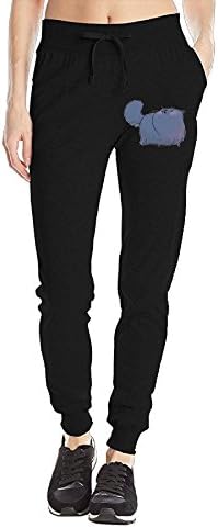 Anutknow Women Blue Fat Cat Pattern Women Leisure Long Sweatpants Women Pants Soft Comfortable Durable