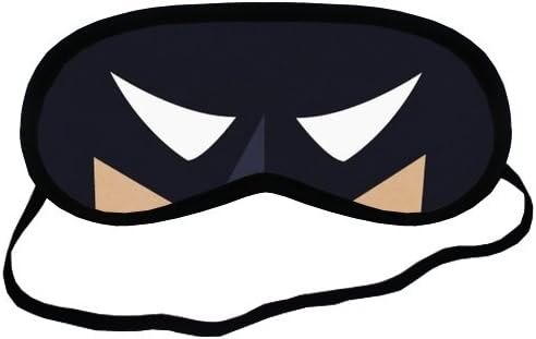 Minimalistic Batman mask Sleeping Mask Comfortable Face Blindfold Cotton Soft Smooth Eyes Sleeping Mask Easy Carry For Travel or Office